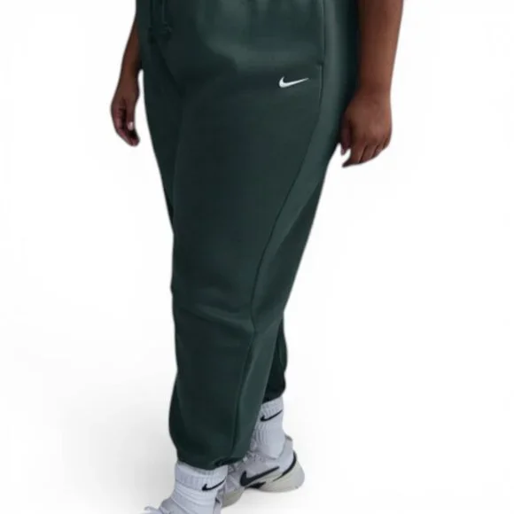 Nike Phoenix Fleece Oversized Sweatpants Womens Plus Size 1X Vintage Green NWT
